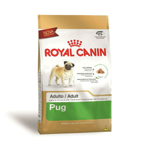 Ração Royal Canin Pug - Cães Adultos - 7,5Kg