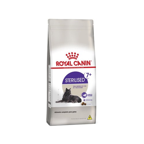 Ração Royal Canin Sterilised 7+ Gatos Adultos - 400G