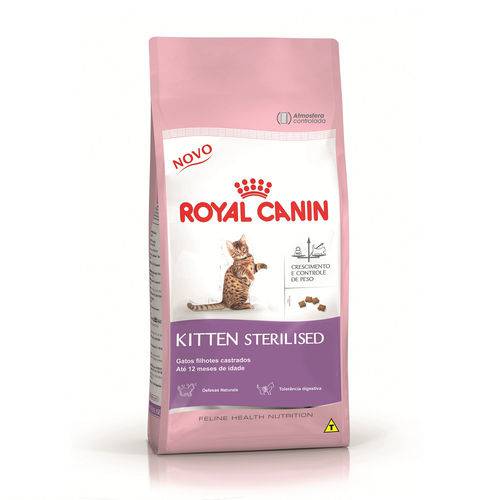 Ração Royal Canin Sterilised - Gatos Filhotes - 7,5Kg