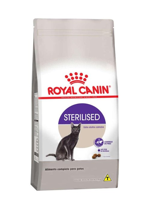 Ração Royal Canin Sterilised para Gatos Adultos Castrados 0,4Kg