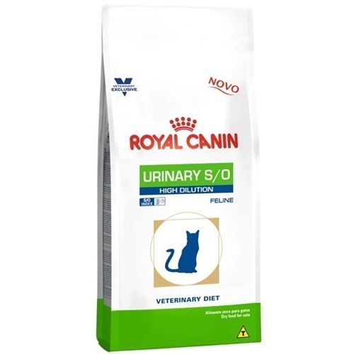 Ração Royal Canin Vet Diet Urinary High Dilution Feline S/O 1,5kg