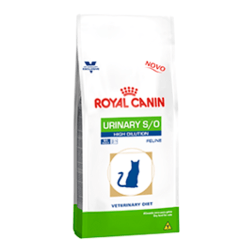 Ração Royal Canin Vet Diet Urinary High Dilution Feline S/O 500g