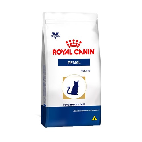 Ração Royal Canin Veterinary Renal - Gatos Adultos - 500G