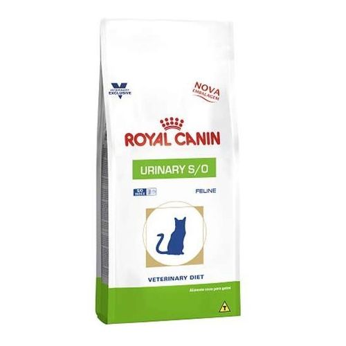 Ração Royal Canin Veterinary Urinary S/O High Dilution para Gatos Adultos 7,5kg