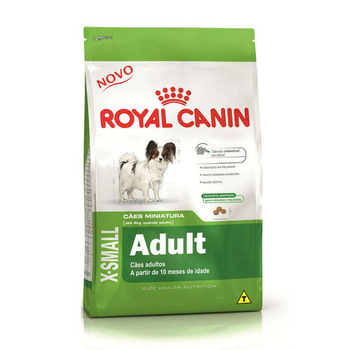 Ração Royal Canin X-Small para Cães Adultos - 1kg