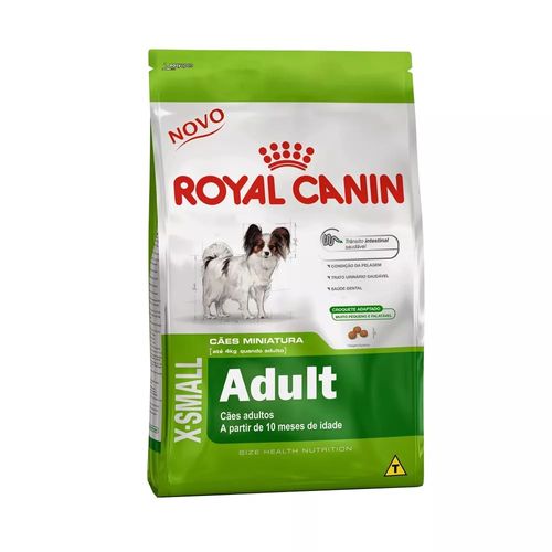 Ração Royal Canin X-Small para Cães Adultos de Raças Pequenas 2,5kg