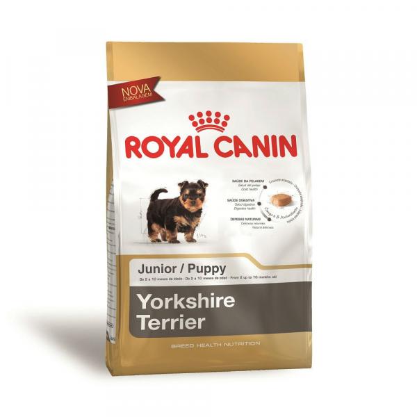 Ração Royal Canin Yorkshire Junior para Cães Filhotes - 1 Kg