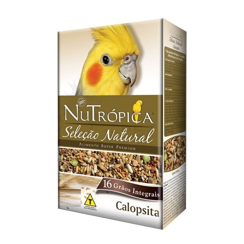 Ração Seleção Natural Nutrópica Calopsita 900 Gr - Nutrópica