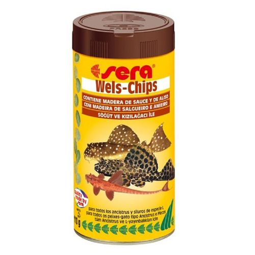 Ração Sera Wels-Chips para Peixes 15g