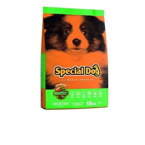 Ração Special Dog Junior Vegetais (nova) - 3 KG