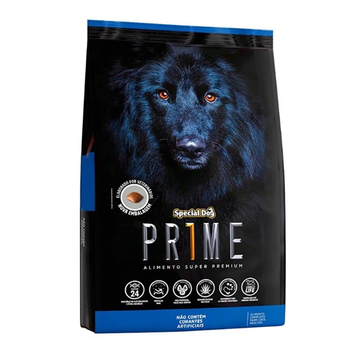 Ração Special Dog Prime Super Premium Cães Adultos 8Un 1Kg