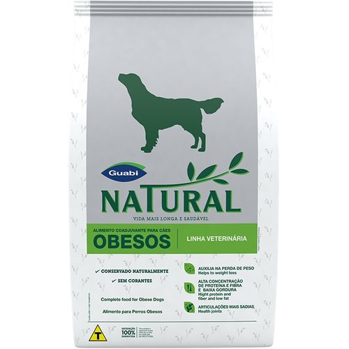 Ração Super Premium Guabi Natural para Cães Obesos 10kg