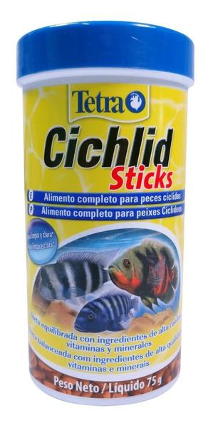 Ração Tetra Cichlid Sticks 75g