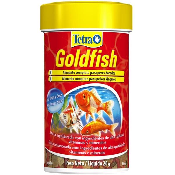 Ração Tetra Goldfish Flakes 100ml/20g