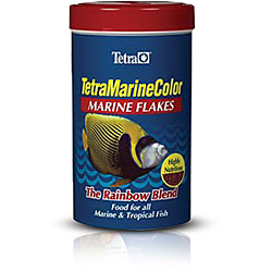 Tudo sobre 'Ração Tetra Marine Color Flakes Procare 52g - Tetra'