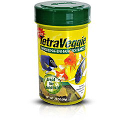 Ração Tetra Veggie Enhanced Flakes 20g (Ex-Spirulina) - Tetra