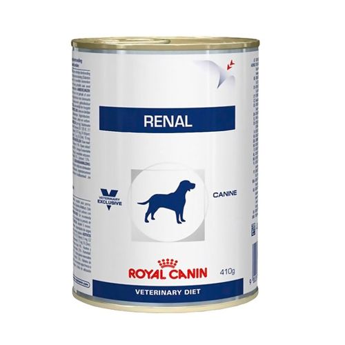 Ração Úmida Royal Canin Lata Veterinary Renal - Cães Adultos - 410 G