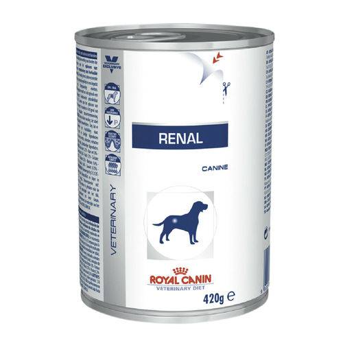 Ração Úmida Royal Canin Lata Veterinary Renal - Cães Adultos - 410g
