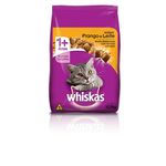 Ração Whiskas Frango ao Leite para Gatos Adultos 10,1kg