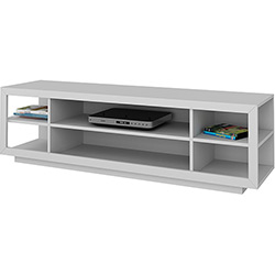 Rack Leblon 3 Prateleiras e 6 Nichos Branco - Orb