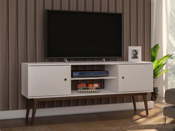 Rack para TV Até 50” 2 Portas BRV Móveis - Wood BPI 11