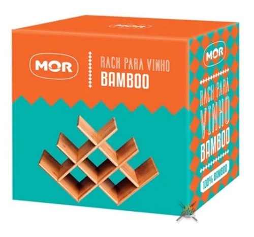Rack para Vinho Bamboo