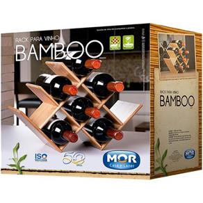 Rack para Vinho em Bamboo - MOR