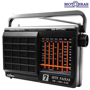 Rádio 7 Faixas RM-PFT73AC - Motobras