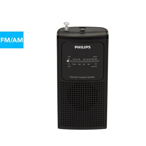 Rádio a Pilha Philips Ae1500 Am/fm com Entrada para Fone de Ouvido