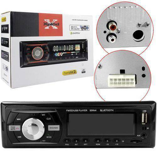 Rádio Automotivo Bluetooth Fm Mp3 Usb Sd 2rca Xplod Xplod Generico