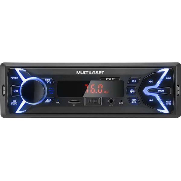Rádio Automotivo Bluetooth/USB/SD/AUX P3336-Multilaser