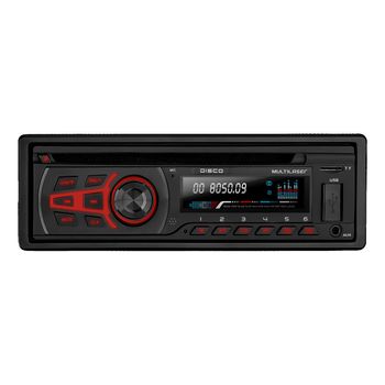 Rádio Automotivo Cd Player Bluetooth Usb P2 P3322 Multilaser