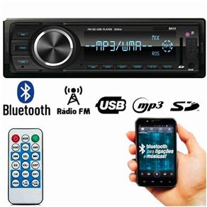 Radio Automotivo Mp3 com Bluetooth Fm