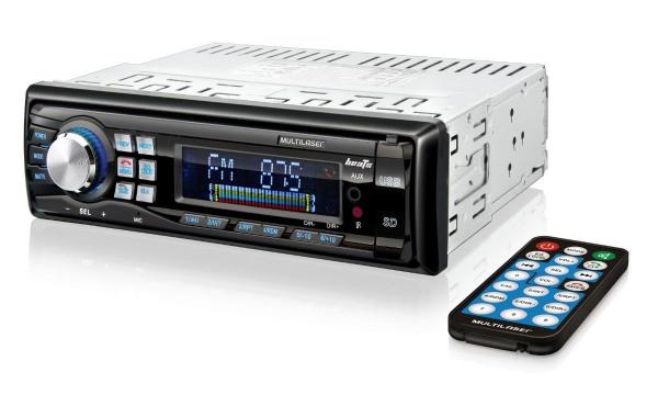 Radio Automotivo Multilaser Beats C/ Bluetooth P3209 Beats