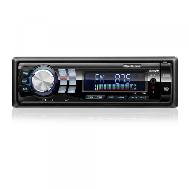 Radio Automotivo Multilaser Beats C/ Bluetooth- P3209