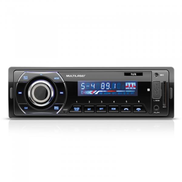 Radio Automotivo Multilaser Talk P3214 Bluetooth - Mp3