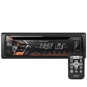 Rádio Automotivo Pioneer DEH-S1080UB com USB AUX e CD Player