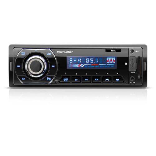 Radio Automotivo Talk C/ Bluetooth Multilaser - P3214