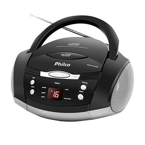 Rádio com CD Philco PH61 3 4W MP3 Bivolt