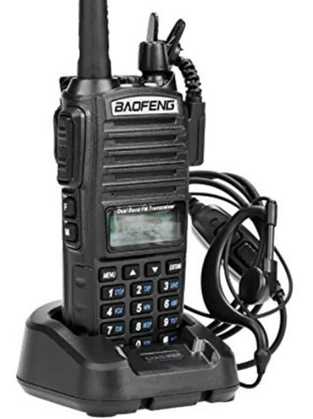 Rádio Comunicador Baofeng Uv82 Dual Band Rádio Fm + Fone