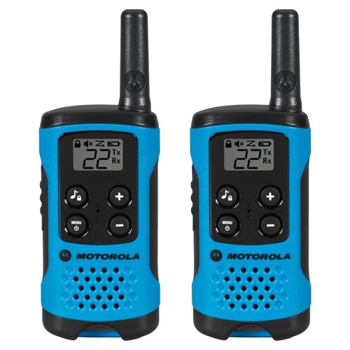 Rádio Comunicador Motorola Talkabout 25km Azul T100br