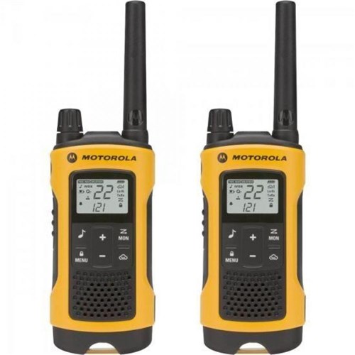 Rádio Comunicador Talkabout 35km Amarelo Motorola T400BR