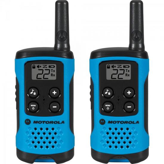 Rádio Comunicador Talkabout 25km T100BR Azul MOTOROLA - 299