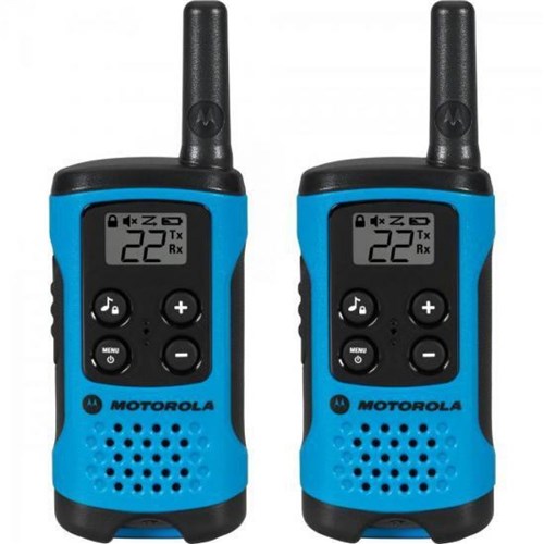 Radio Comunicador Talkabout 25km T100br Azul Motorola