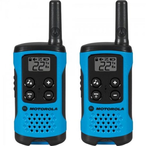 Rádio Comunicador Talkabout 25Km T100br Azul Motorola