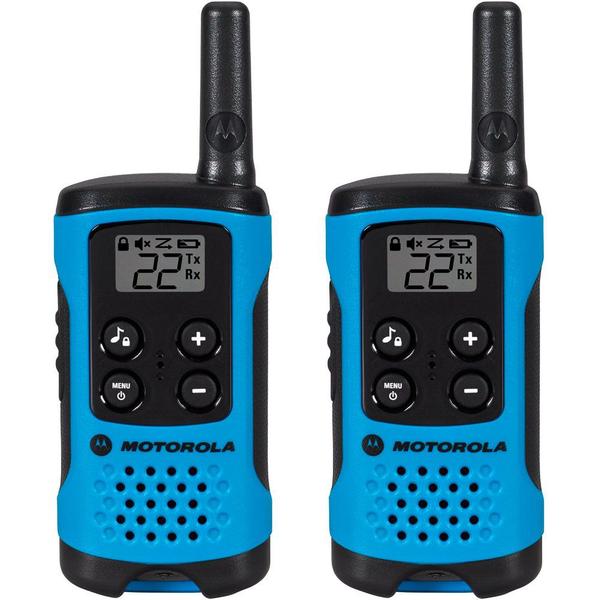 Rádio Comunicador Talkabout 25km T100BR Azul Motorola