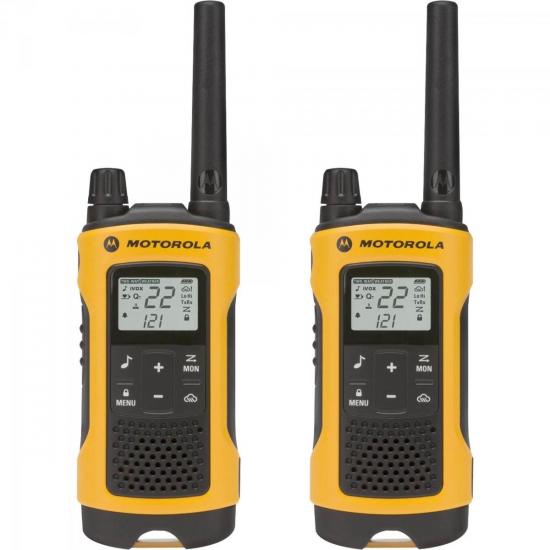 Rádio Comunicador Talkabout 35km T400BR Amarelo MOTOROLA - 299