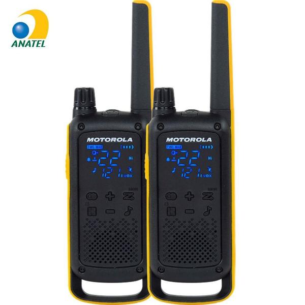 Rádio Comunicador Talkabout 35km T470br Motorola 22 Canais