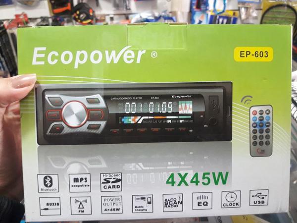 Radio Ecopower Ep-603 Bluetooth Usb Aux Fm Sd