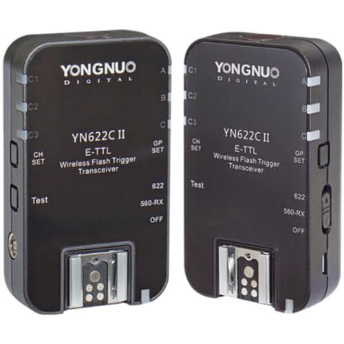 Rádio Flash Yongnuo Yn-622c Ii para Canon E-ttl